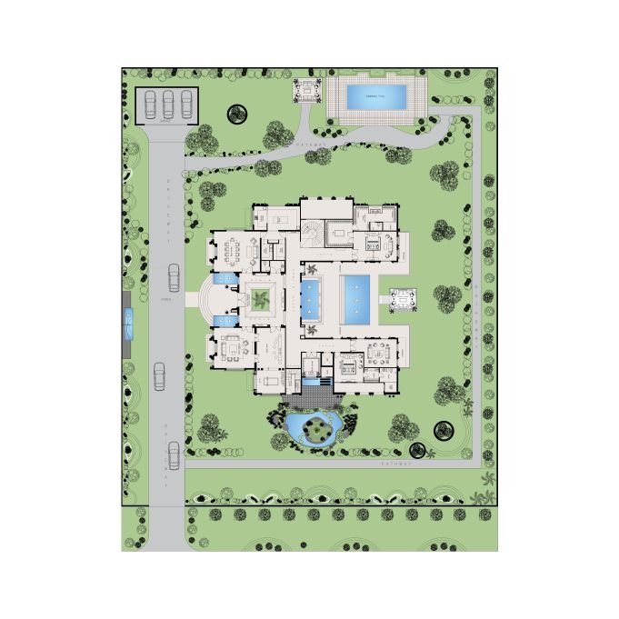 Villa Nirvana — New Home detail (image 9) by HBS Architecture