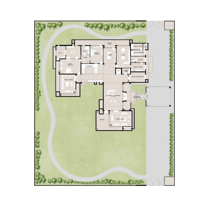 The Cove House — New Home detail (image 9) by HBS Architecture